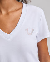 BUDDHA NUMBER  ONE BABY TEE - OPTIC WHITE