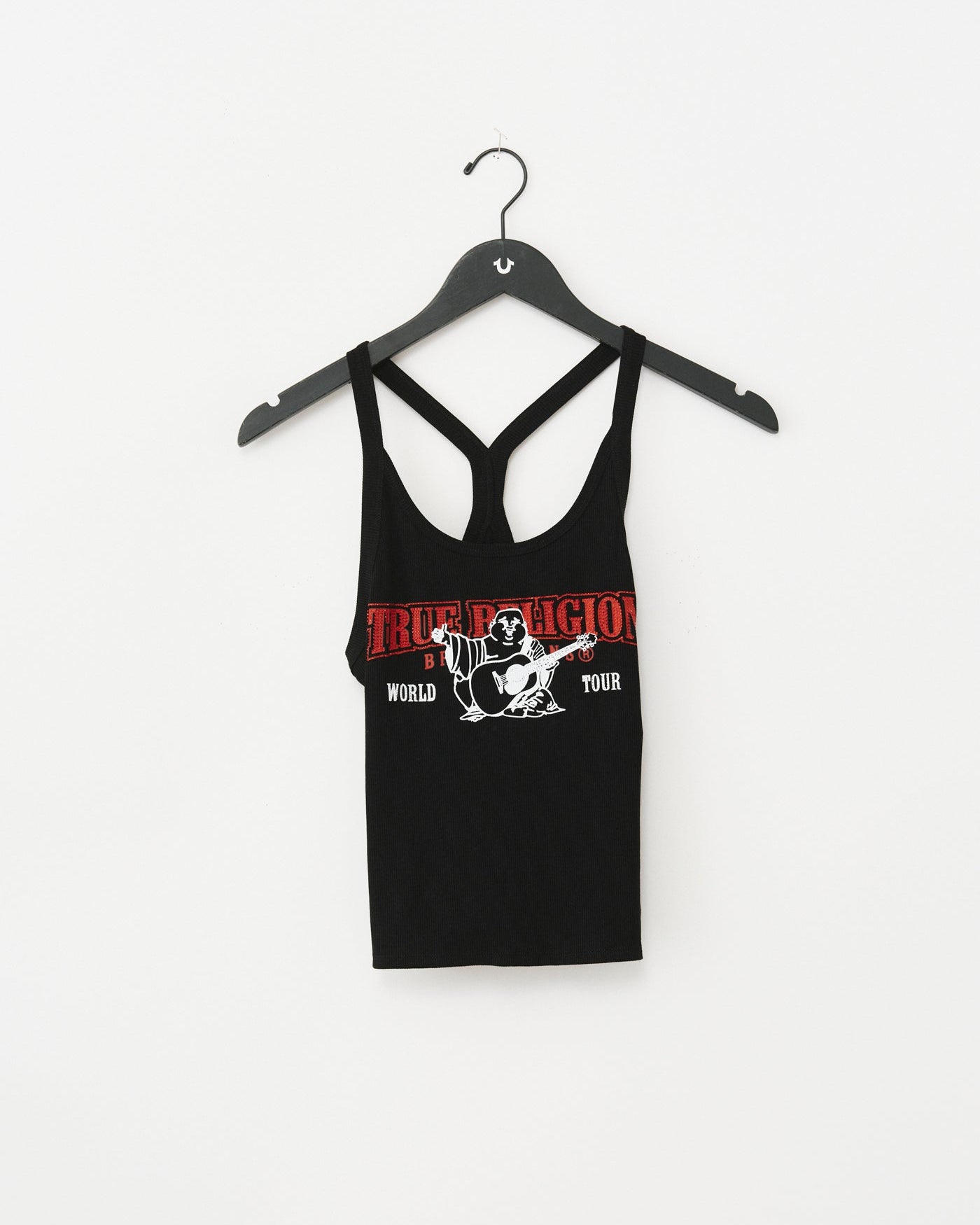BUDDHA CLASSIC RACERBACK TANK - JET BLACK
