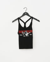 BUDDHA CLASSIC RACERBACK TANK - JET BLACK