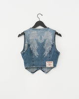 DENIM FITTED SHIRT - OCEAN VOYAGE