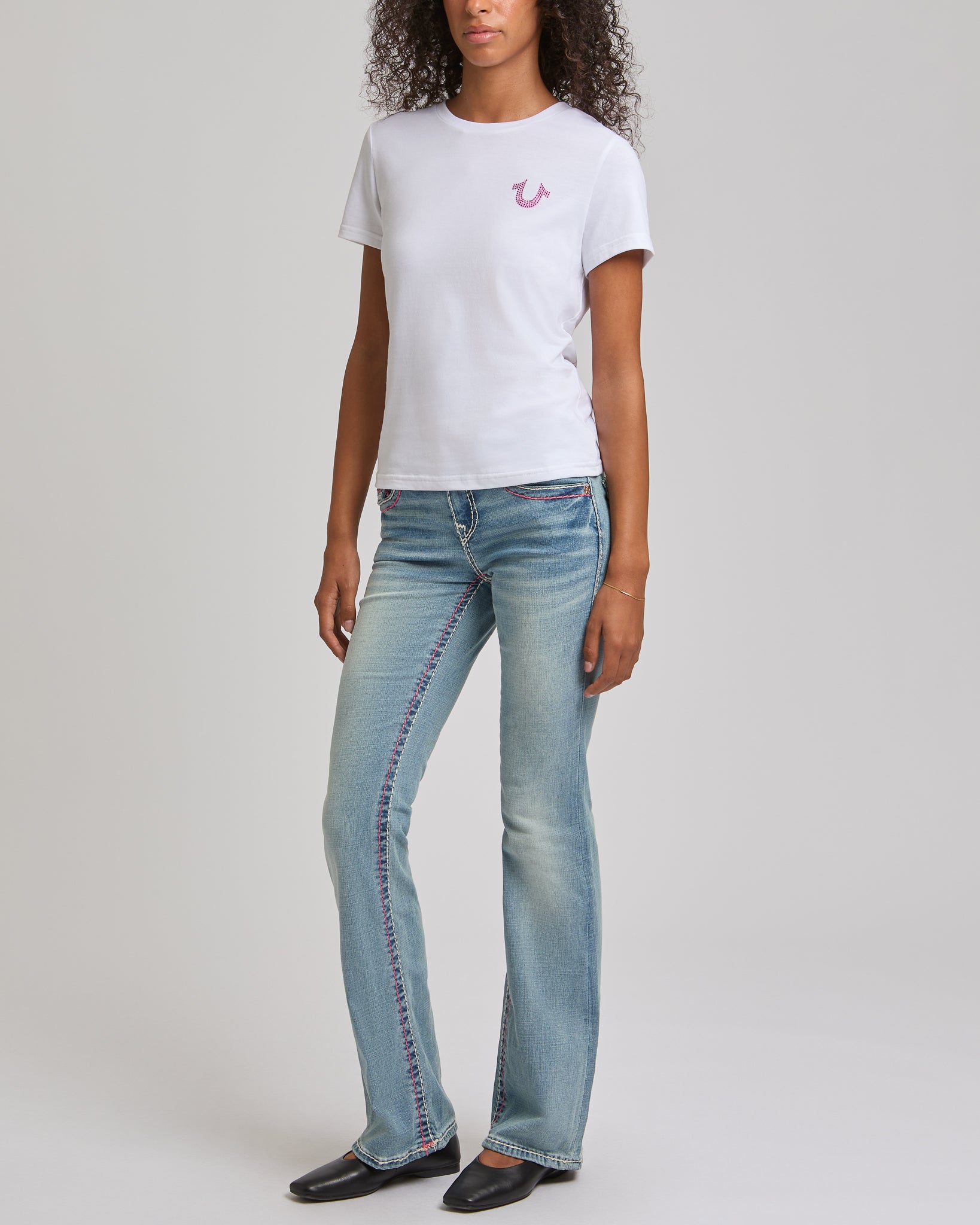 BECCA MR BOOTCUT SUP T FLAP - SEASIDE PEARL