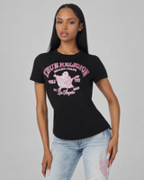 CRYSTAL BUDDHA BARN HS CREW - JET BLACK