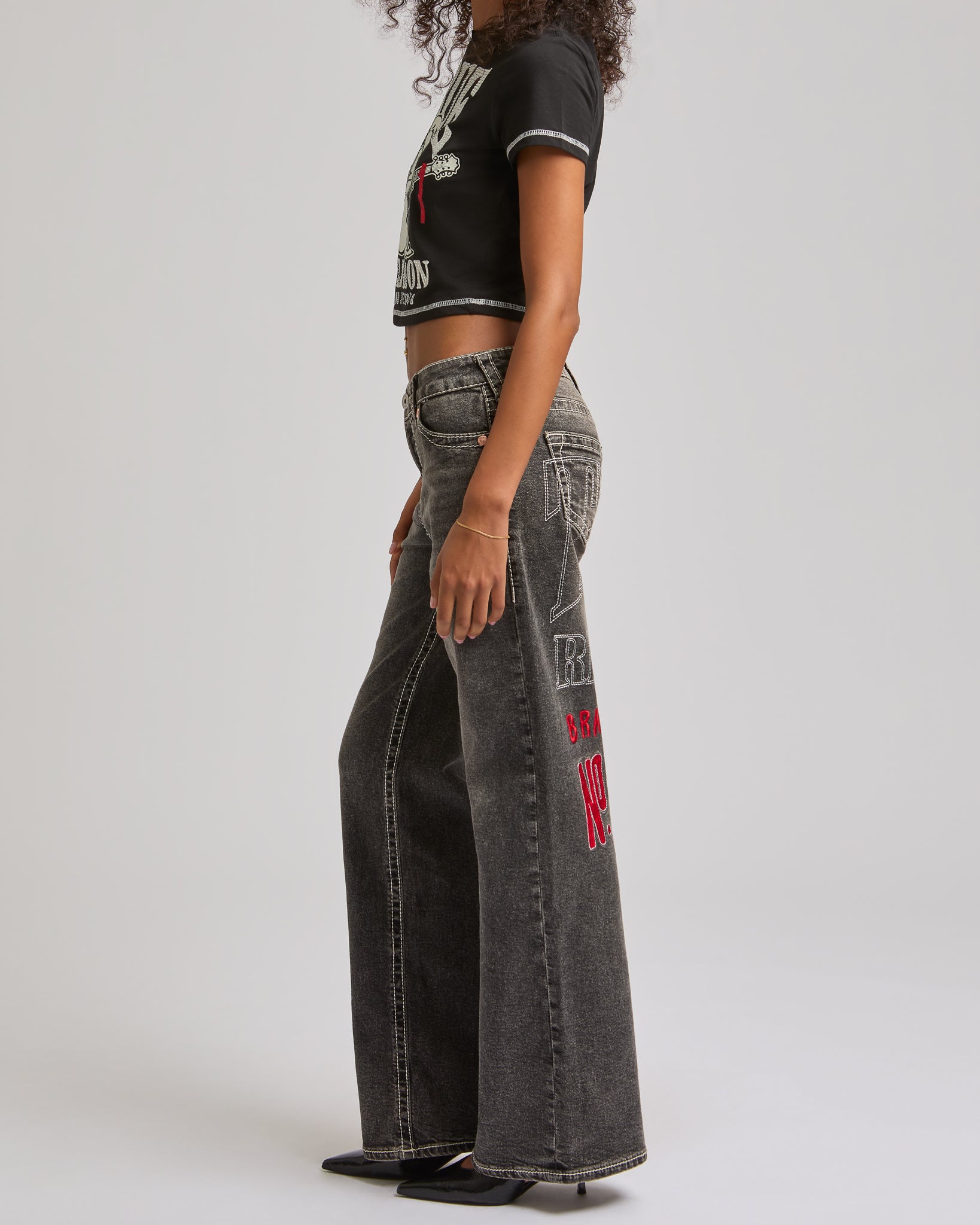 NO 1 BOBBI BAGGY BIG T - MEADOW ASH