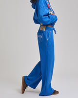 LR BIG T WIDE LEG SWEATPANTS - NAUTICAL BLUE