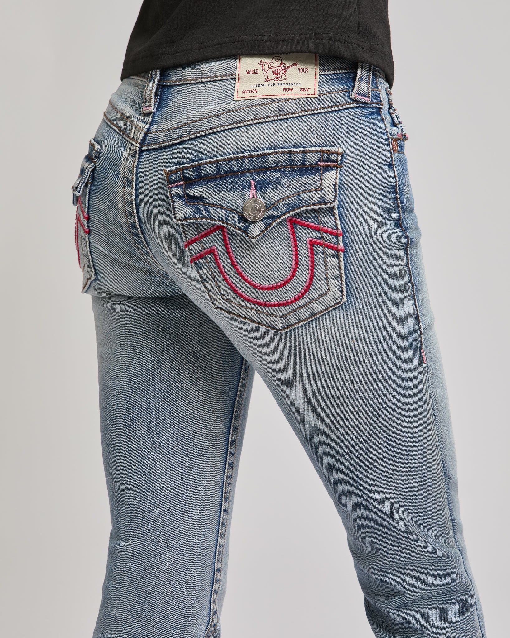 BECCA MID RISE BOOTCUT FLAP - PEAK SPOT