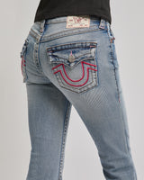 BECCA MID RISE BOOTCUT FLAP - PEAK SPOT
