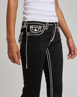 ROPESTITCH BECCA MR BOOT SUP T - 2SB BLACK RINSE