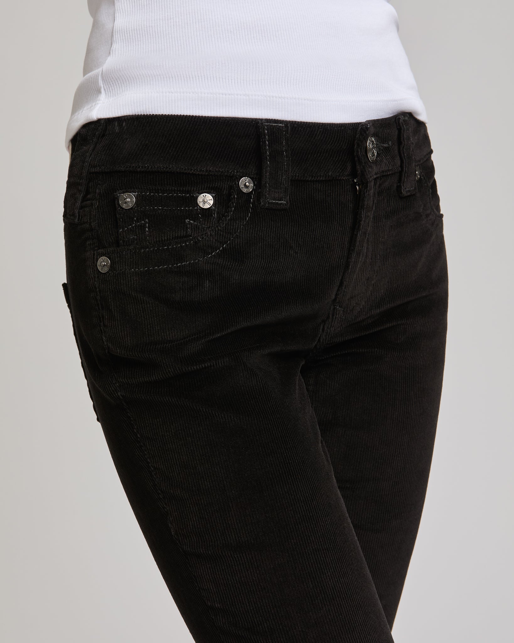BECCA MID RISE BOOTCUT FLAP - PEAK SPOT
