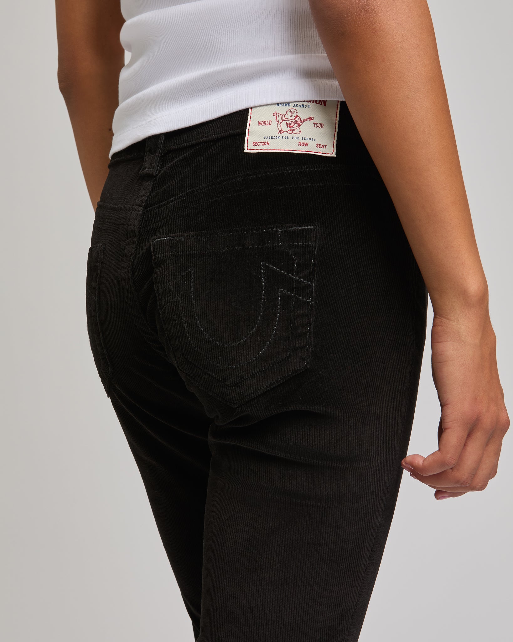 BECCA MID RISE BOOTCUT FLAP - PEAK SPOT