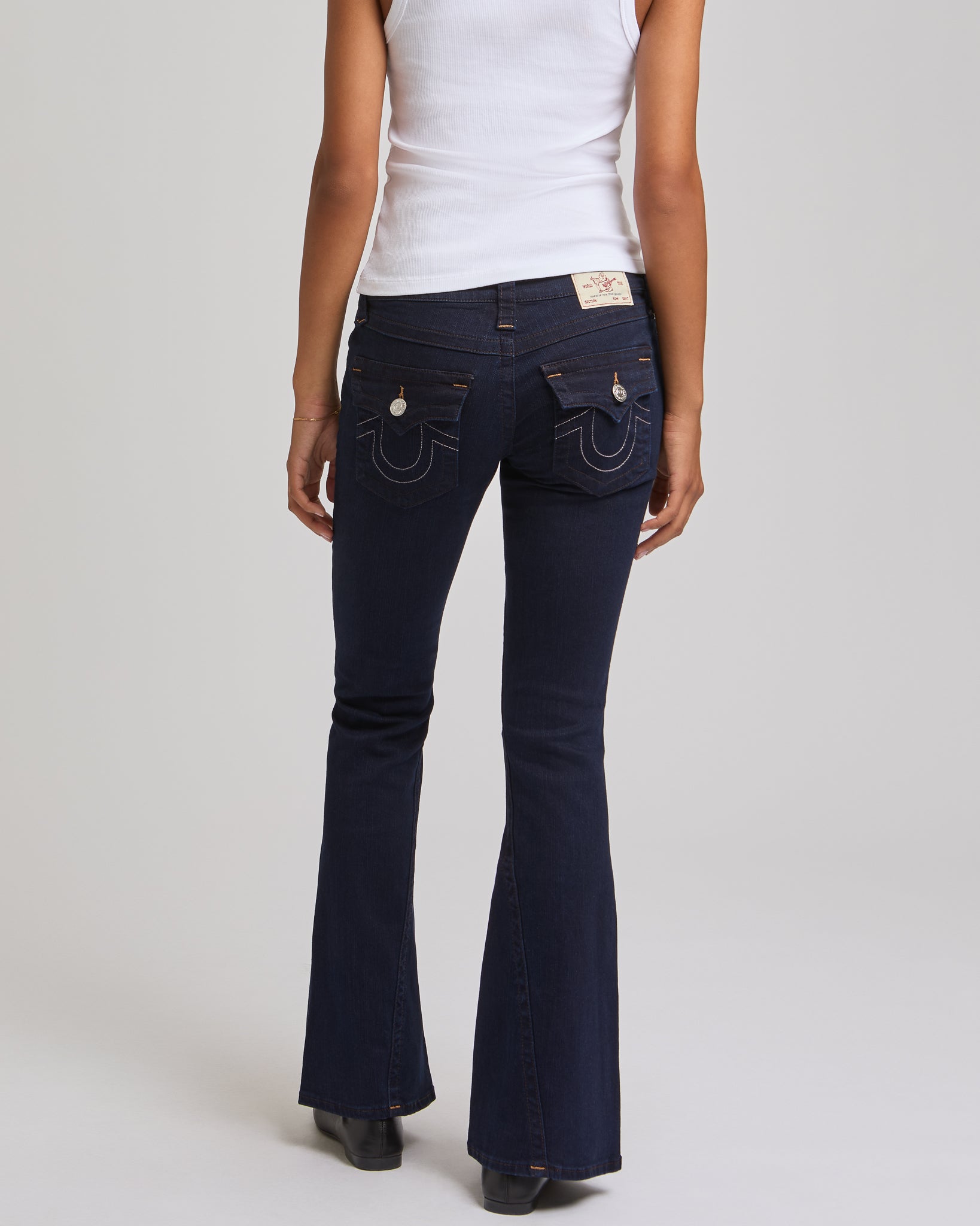 JOEY LOW RISE FLARE FLAP - 2S BODY RINSE