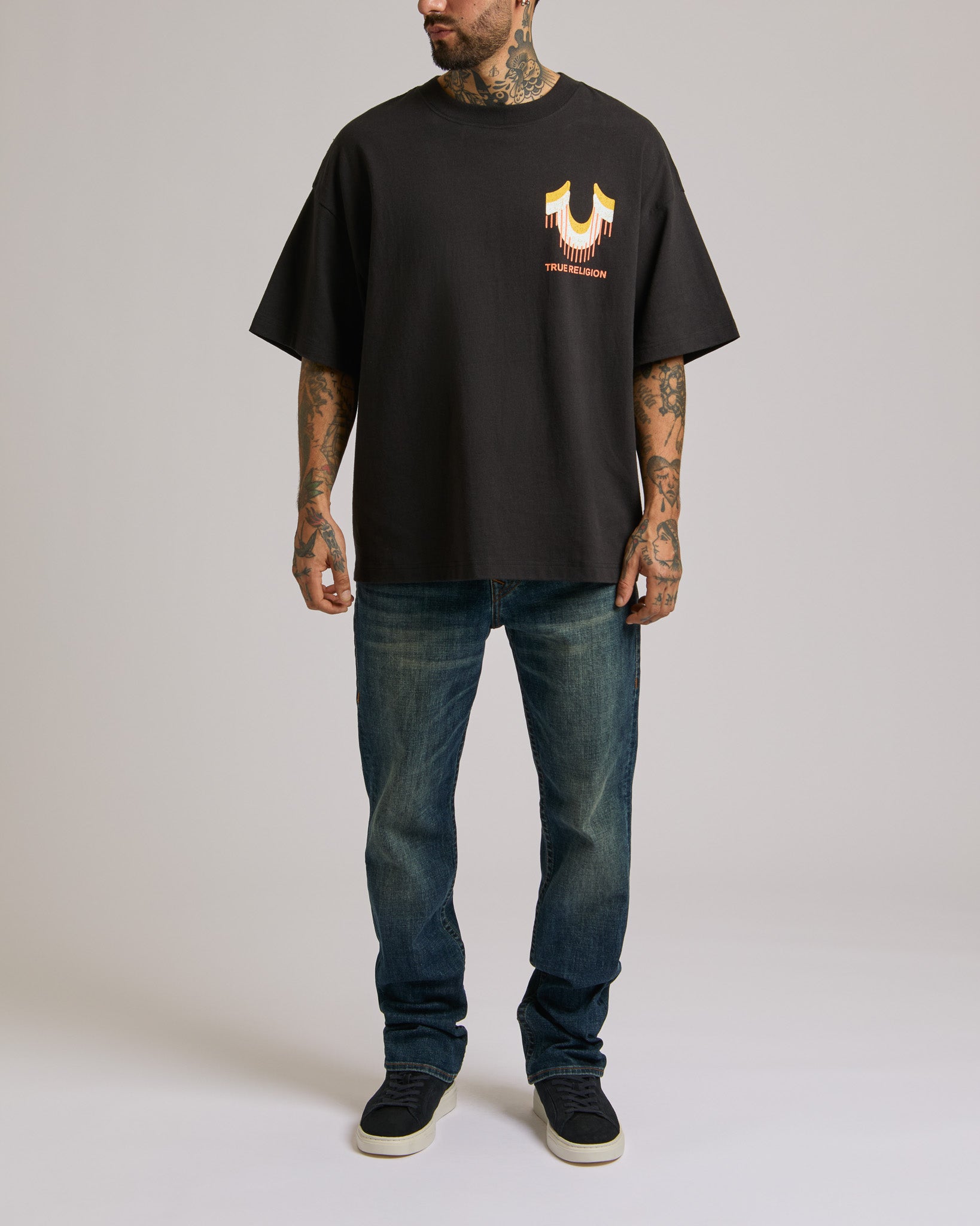 RICKY SN FLAP 34IN - JACKKNIFE DARK WASH