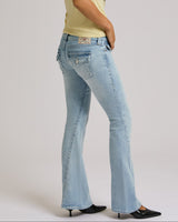 JOEY LOW RISE  FLARE FLAP - SERENE MEADOWS