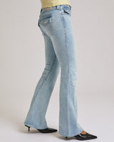 JOEY LOW RISE  FLARE FLAP - SERENE MEADOWS