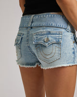 WIDE BELT JOEY LR SHORT FLAP - FRECKLE WAVE