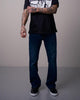 BILLY SN FLAP 34" - DAMON DARK WASH